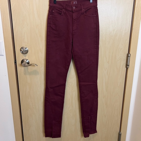 Mother the rascal sliced up heel jeans - Picture 1 of 6